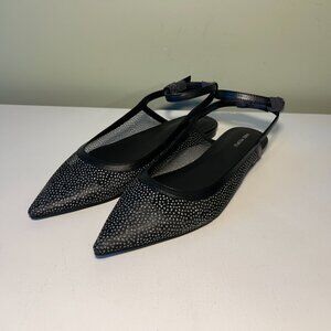 Free People Sheer Glitter Jules Flats